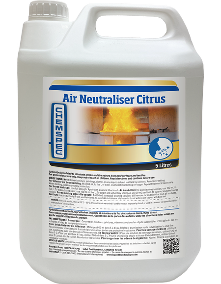 NIMBUS | Chemspec Air Neutraliser Citrus 5L UKAC45 | carpet deodoriser, Chemicals, Chemspec, Chemspec Chemicals, Chemspec Deodoriser, Chemspec deodorisers, Chemspec deodrisers, Deodoriser, Deodorisers, Legend Brands Europe, Multibuy, Smoke & Odour | CHEMSPEC