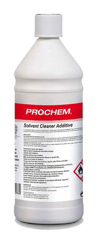NIMBUS | Prochem B143-01 Solvent Cleaner Additive 1 Litre | Chemicals, Fine Fabric, Multibuy, Prochem, prochem chemicals, Upholstery & Fine Fabric Products, | Prochem