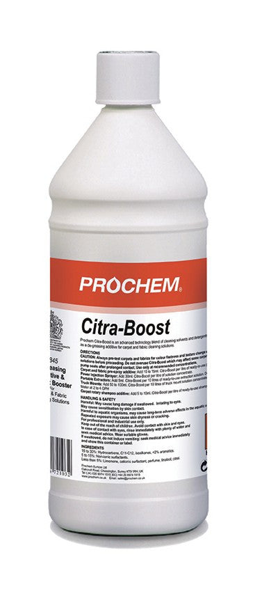 NIMBUS | Prochem B845-01 Citra-Boost 1 Litre | Chemicals, Multibuy, Problem Solvers, Problem Solvers & Additives, Prochem, prochem chemicals, | Prochem